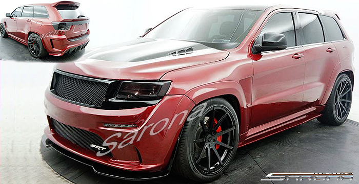 Custom Jeep Grand Cherokee  SUV/SAV/Crossover Body Kit (2014 - 2016) - $1980.00 (Part #JP-015-KT)